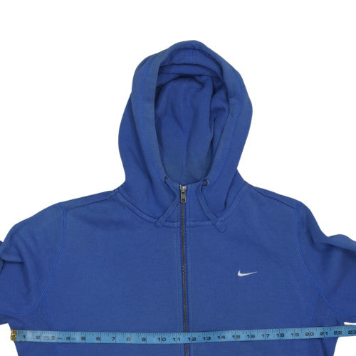 Nike Men's Blue Full Zip Hoodie XL Sports Fleece Sweatshirt