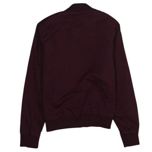 Topman Men's Red Cotton Bomber Jacket Size M Regular Fit