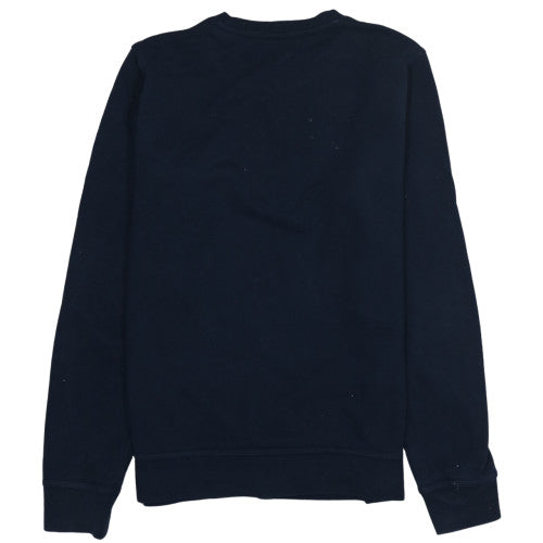 Nike Men's Black Cotton Crew Neck Pullover Sweatshirt M