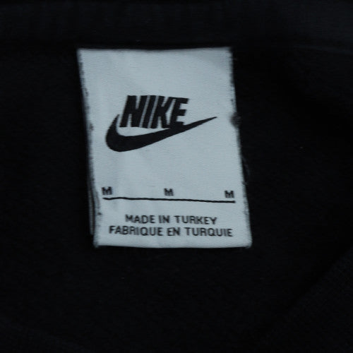 Nike Women's Black Medium Pullover Sweatshirt with Red Logo