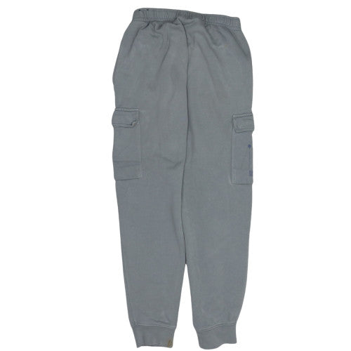 Nike Men’s Grey Cargo Fleece Joggers S Regular Fit