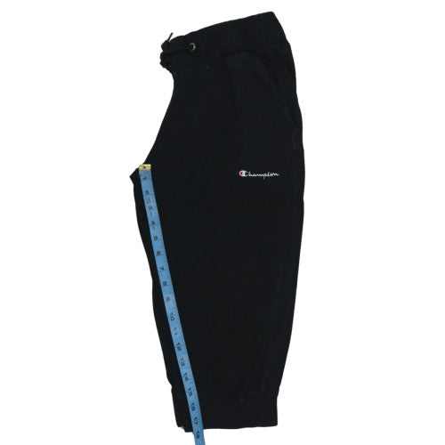 Champion Womens Black Jogger Sweatpants M Elastic Waist Activewear