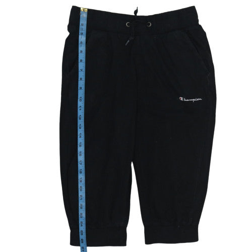 Champion Womens Black Jogger Sweatpants M Elastic Waist Activewear