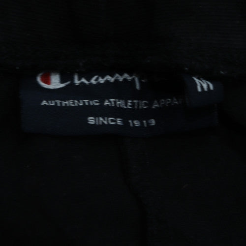 Champion Womens Black Jogger Sweatpants M Elastic Waist Activewear