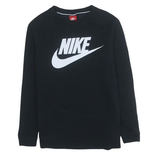 Nike Womens Black Medium Pullover Sweatshirt with Logo