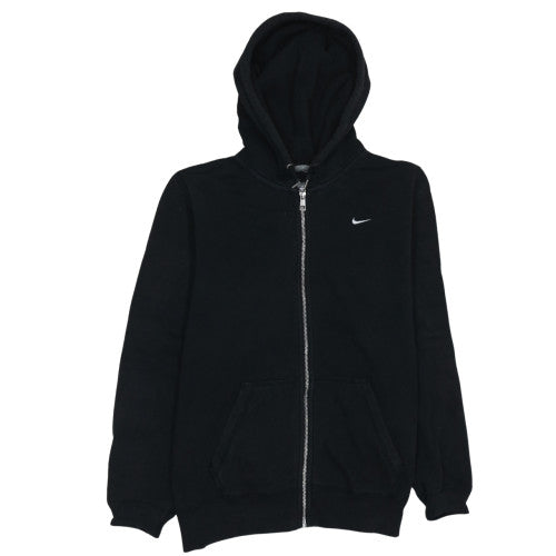 Nike Men's Black Full Zip Hoodie Size L Sportswear Fleece