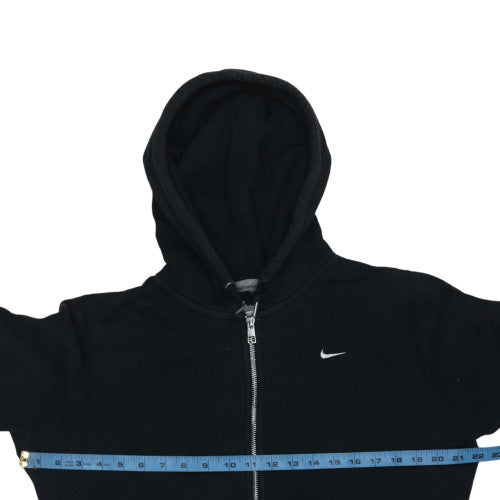 Nike Men's Black Full Zip Hoodie Size L Sportswear Fleece