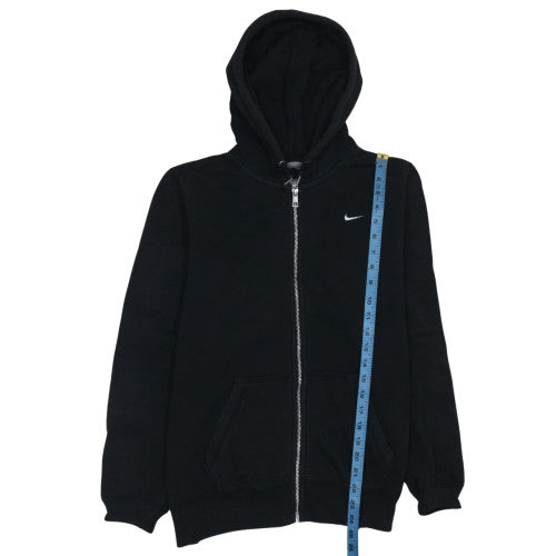 Nike Men's Black Full Zip Hoodie Size L Sportswear Fleece