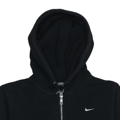Nike Men's Black Full Zip Hoodie Size L Sportswear Fleece