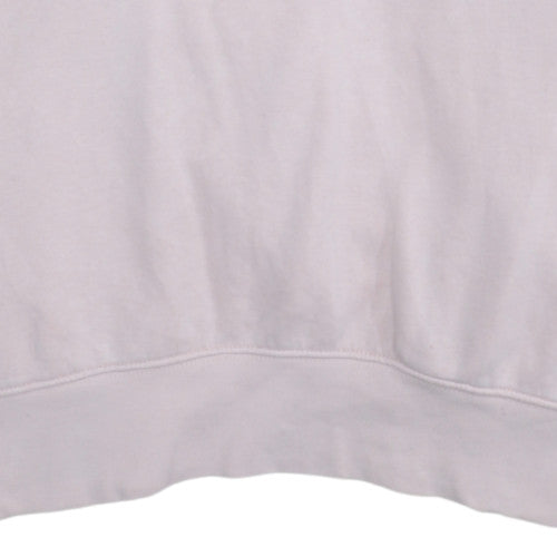 Nike Womens Pink Pullover Hoodie Small Cotton Blend Sweatshirt