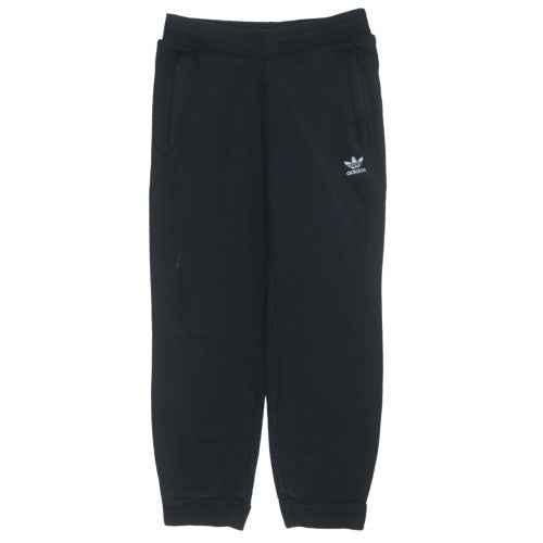 Adidas Men's Black Regular Fit Tapered Sweatpants S