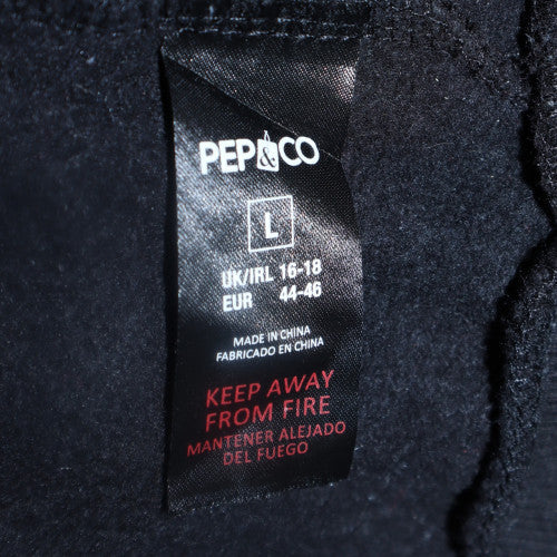 Disney Mickey Mouse Black Sweatshirt L Women’s Pullover by Pep&Co