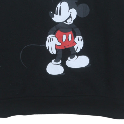 Disney Mickey Mouse Black Sweatshirt L Women’s Pullover by Pep&Co