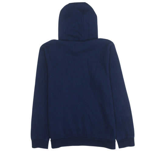 Adidas Boys Navy Blue Pullover Hoodie Sweatshirt Size 13-14 Years