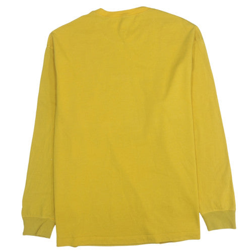 Nike Air Jordan Mens Yellow XL Pullover Sweatshirt Long Sleeve