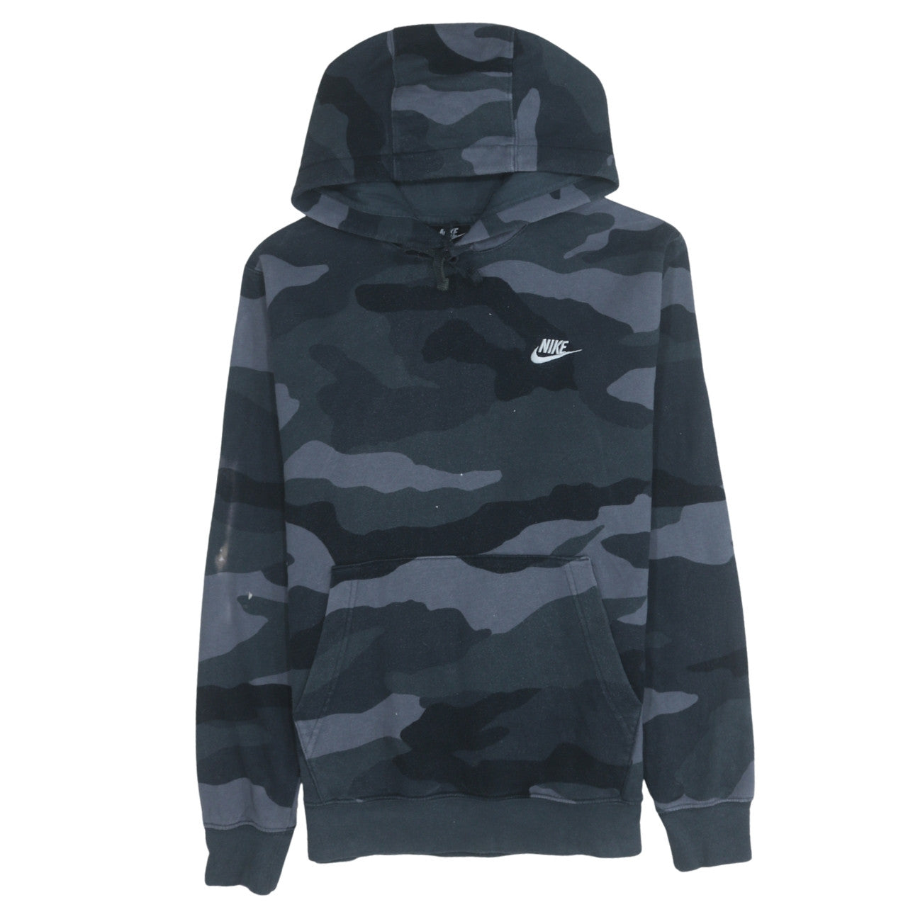 Nike Men's Multicoloured Camouflage Pullover Hoodie Size S