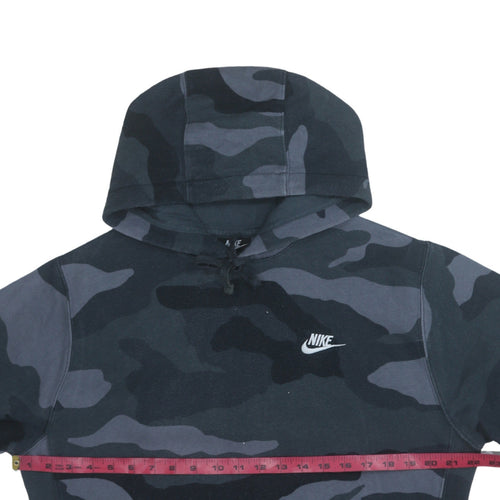 Nike Men's Multicoloured Camouflage Pullover Hoodie Size S
