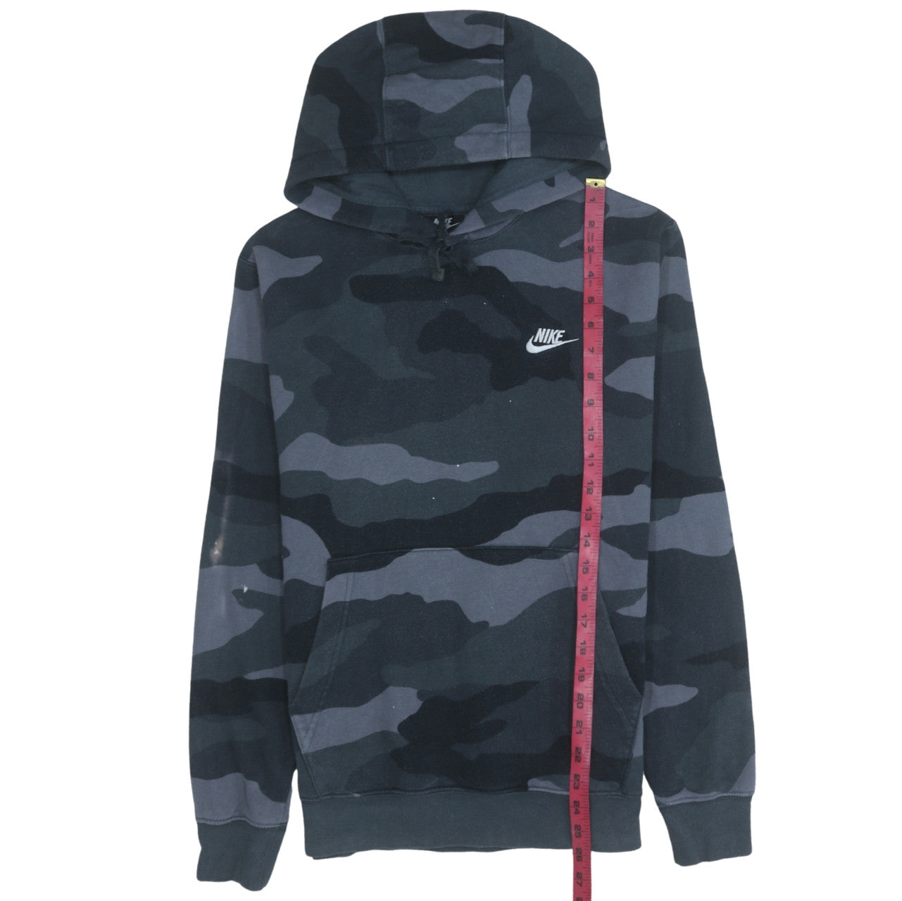 Nike Men's Multicoloured Camouflage Pullover Hoodie Size S