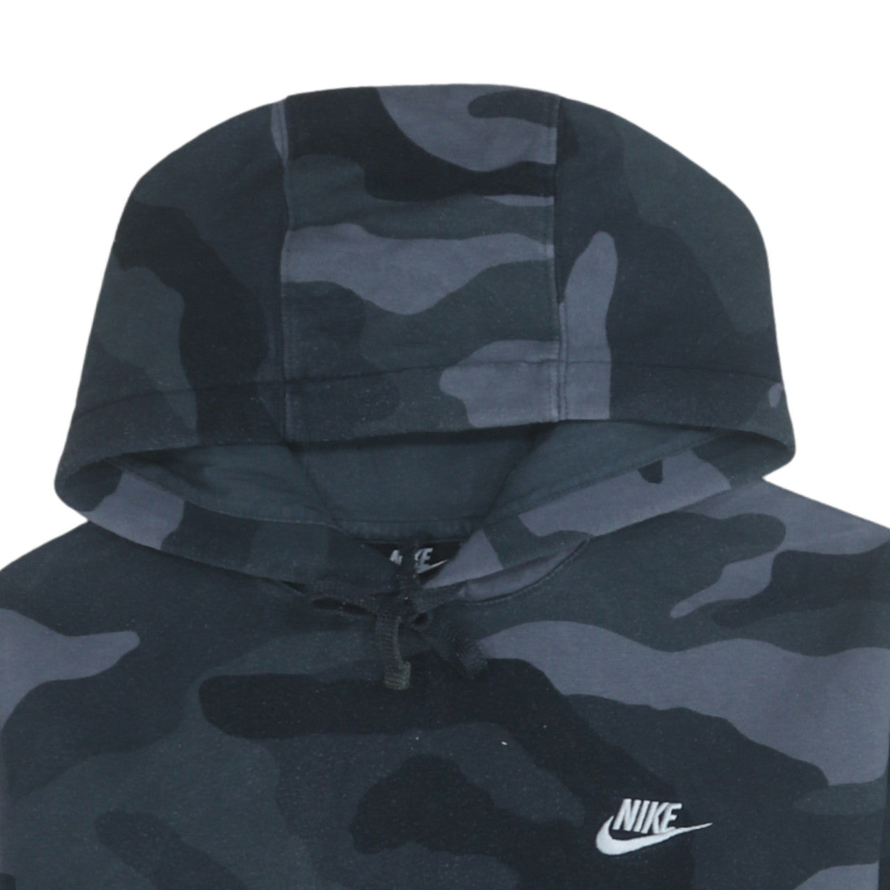 Nike Men's Multicoloured Camouflage Pullover Hoodie Size S