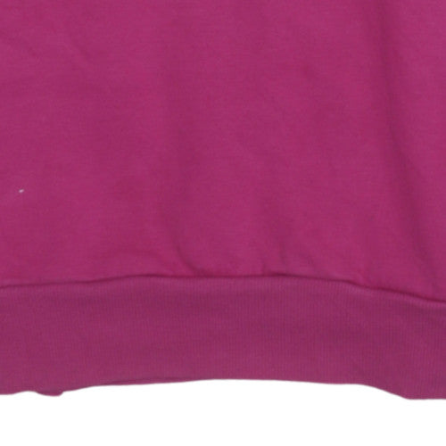 Lotto x Primark Women’s Pink Crew Neck Pullover Sweatshirt Size L