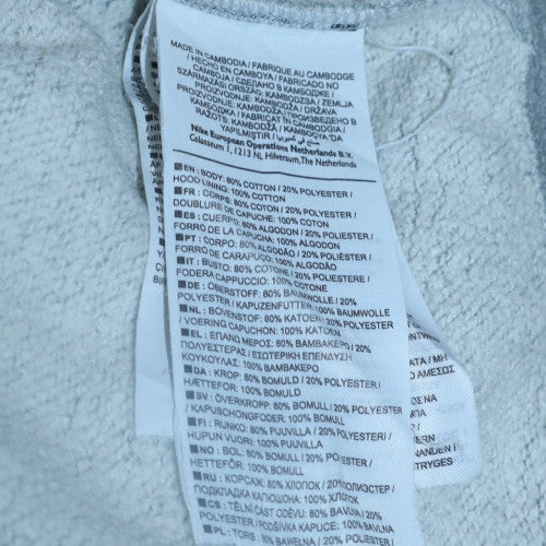 Nike SB Mens Grey Pullover Hoodie L Regular Fit Sports Fleece