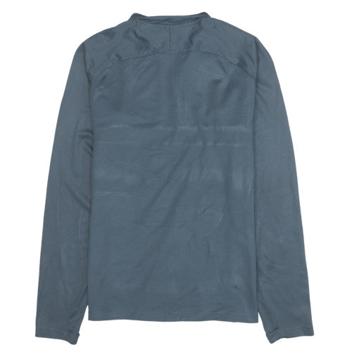 Nike Boys Grey XL Dri-Fit 1/4 Zip Long Sleeve Sports Sweatshirt