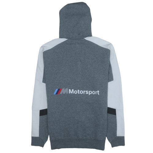 Puma BMW Motorsport Grey Full Zip Hoodie Men's M