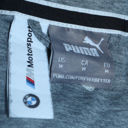 Puma BMW Motorsport Grey Full Zip Hoodie Men's M