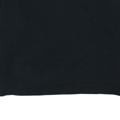 Jordan Womens Black XL Pullover Sweatshirt Crew Neck Cotton Blend