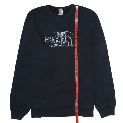 The North Face Mens Black XL Pullover Sweatshirt Cotton Crew Neck