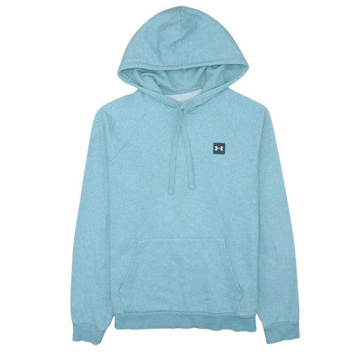 Under Armour Women Blue Pullover Hoodie L Loose Fit Fleece