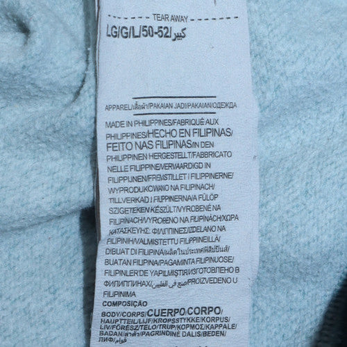 Under Armour Women Blue Pullover Hoodie L Loose Fit Fleece