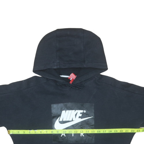 Nike Air Men’s Black Pullover Hoodie Small Regular Fit Long Sleeve