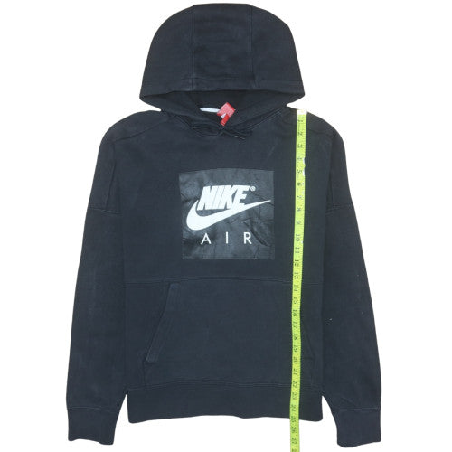 Nike Air Men’s Black Pullover Hoodie Small Regular Fit Long Sleeve
