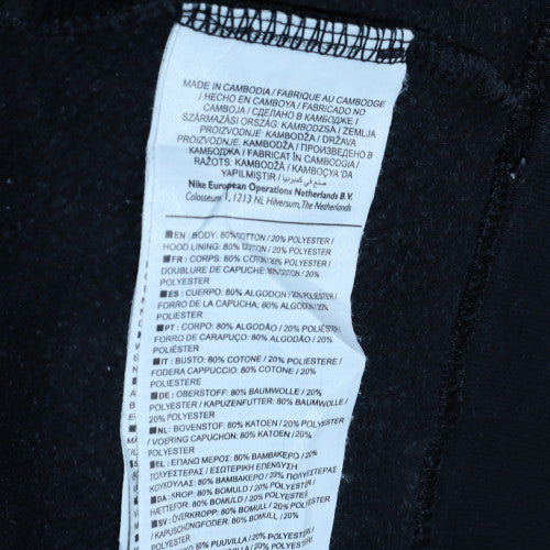 Nike Air Men’s Black Pullover Hoodie Small Regular Fit Long Sleeve