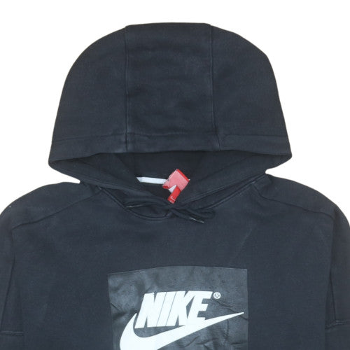 Nike Air Men’s Black Pullover Hoodie Small Regular Fit Long Sleeve