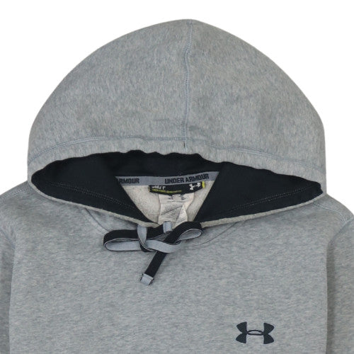 Under Armour Men's Grey Pullover Hoodie Size S Sports Fleece