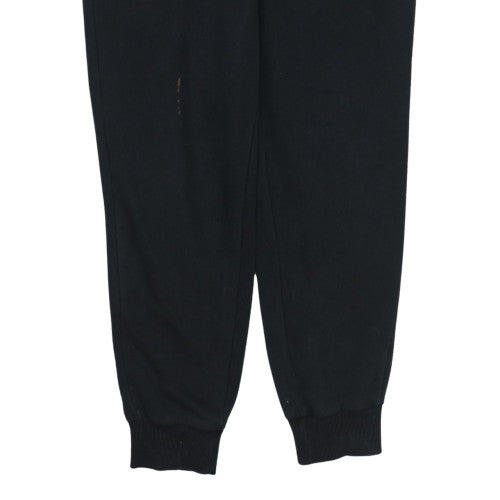 Puma Men's Black Sweatpants L Regular Fit Fleece Joggers