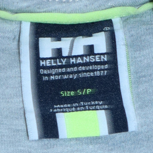 Helly Hansen Men's Grey Graphic Crew Neck Pullover Sweatshirt Size S