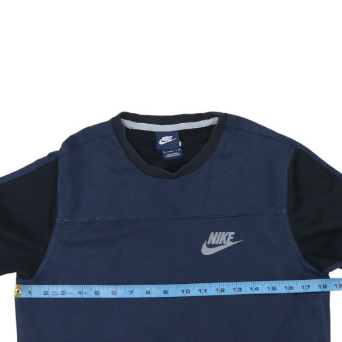 Nike Men's Blue Crew Neck Pullover Sweatshirt Size S