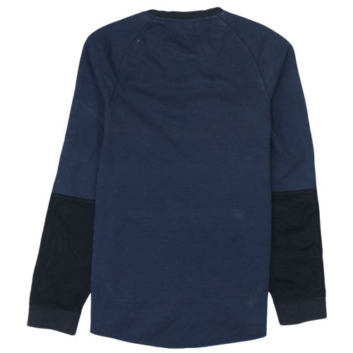 Nike Men's Blue Crew Neck Pullover Sweatshirt Size S