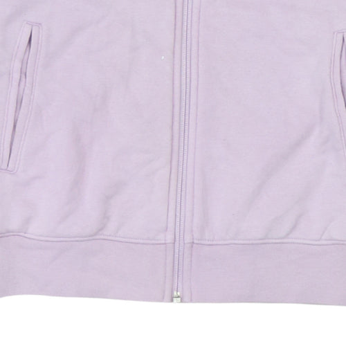 Puma Women's Pink Track Jacket Size 10 Full Zip Sportswear