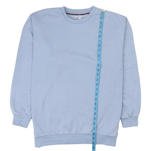 U.S. Polo Assn. Men's Blue Crew Neck Cotton Sweatshirt L