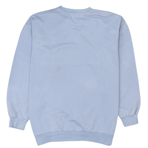 U.S. Polo Assn. Men's Blue Crew Neck Cotton Sweatshirt L