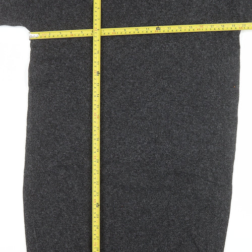 Vero Moda Women Grey Roll Neck Long Sleeve Jumper Dress XS