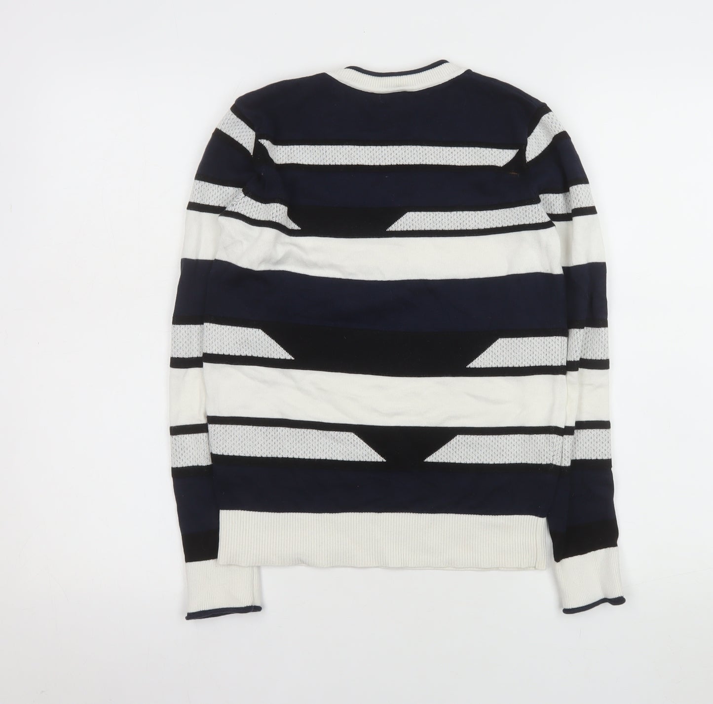 MARCS Women's Multicoloured Striped Cotton Jumper XS