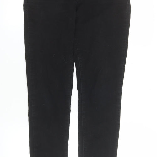 Levi's Women Black 711 Skinny Mid-Rise Stretch Denim Jeans Size 27