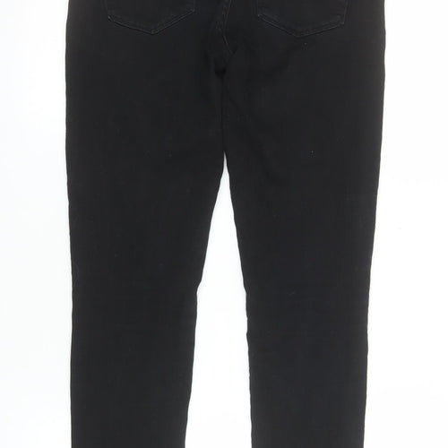Levi's Women Black 711 Skinny Mid-Rise Stretch Denim Jeans Size 27