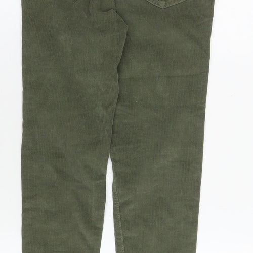 Boden Girls Green Corduroy Jegging Trousers 10 Years Elastic Waist