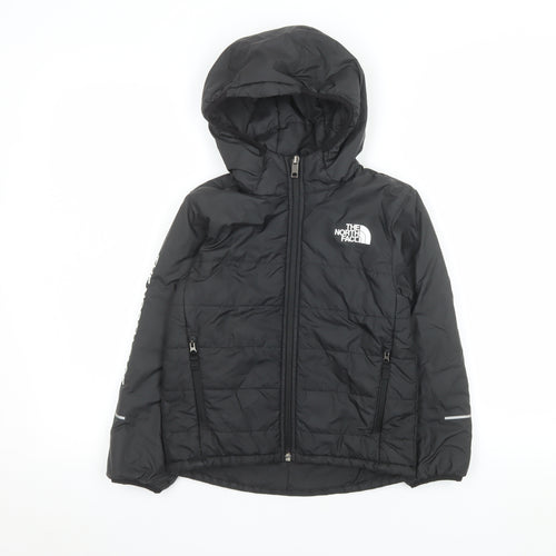 The North Face Boys Black 7-8 Years Hooded Puffer Jacket